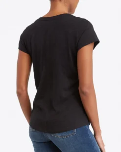Spanx The Summer Shop Pima Cotton V-Neck Tee