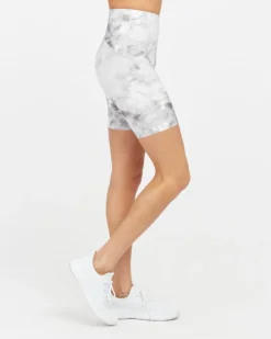 Spanx Booty Boost® Active Cloudy Tie Dye Bike Short, 8