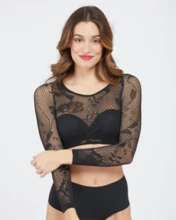 Spanx® Arm Tights™ Layering Piece, Fishnet Floral Shop All Clothing