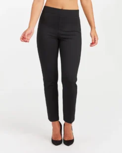 Spanx The Perfect Black Pant, Ankle Tuxedo Slim Straight