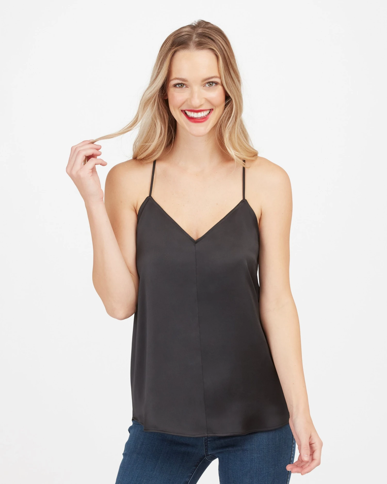 Spanx Satin V-Neck Racerback Cami 14 Spanx Satin V-Neck Racerback Cami