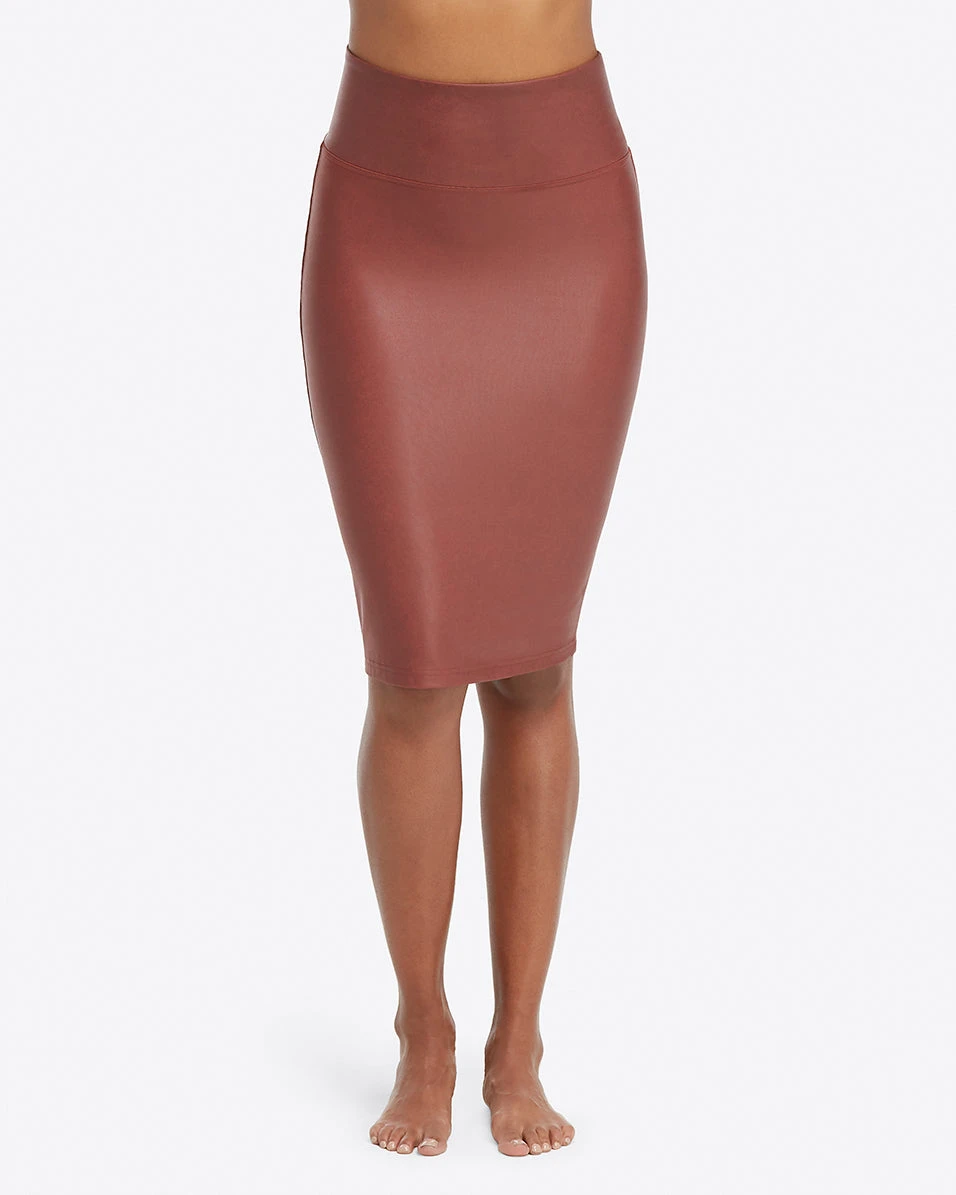 Spanx Faux Leather Pencil Skirt 7 Spanx Faux Leather Pencil Skirt