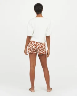 Spanx On-the-Go Printed Shorts, 4