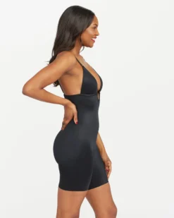Spanx Best Sellers Suit Your Fancy Plunge Low-Back Mid-Thigh Bodysuit