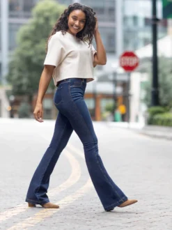 Spanx Flare Jeans, Midnight Shade Best Sellers