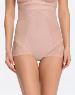 Spanx Shop All Shapewear Spotlight On Lace High-Waisted Brief 17 Spanx Shop All Shapewear Spotlight On Lace High-Waisted Brief
