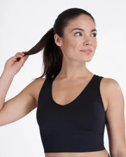 Spanx Look At Me Now Seamless Crop Top