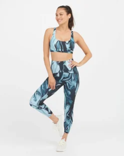 Spanx Booty Boost® Active Marbled 7/8 Leggings