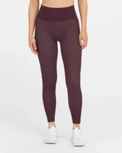 Spanx Look At Me Now Seamless Track Stripe Leggings