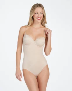 Spanx Shop All Shapewear Suit Your Fancy Strapless Cupped Panty Bodysuit