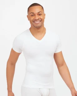 Spanx Shop All Mens Ultra Sculpt Seamless V-Neck