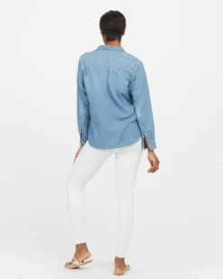 Spanx Ankle Skinny Jeans, White