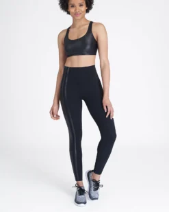 Spanx Every.Wear Gloss Side Stripe Leggings Active