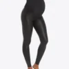 Spanx Mama Faux Leather Leggings