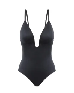 Spanx Shop All Shapewear Suit Your Fancy Plunge Low-Back Thong Bodysuit