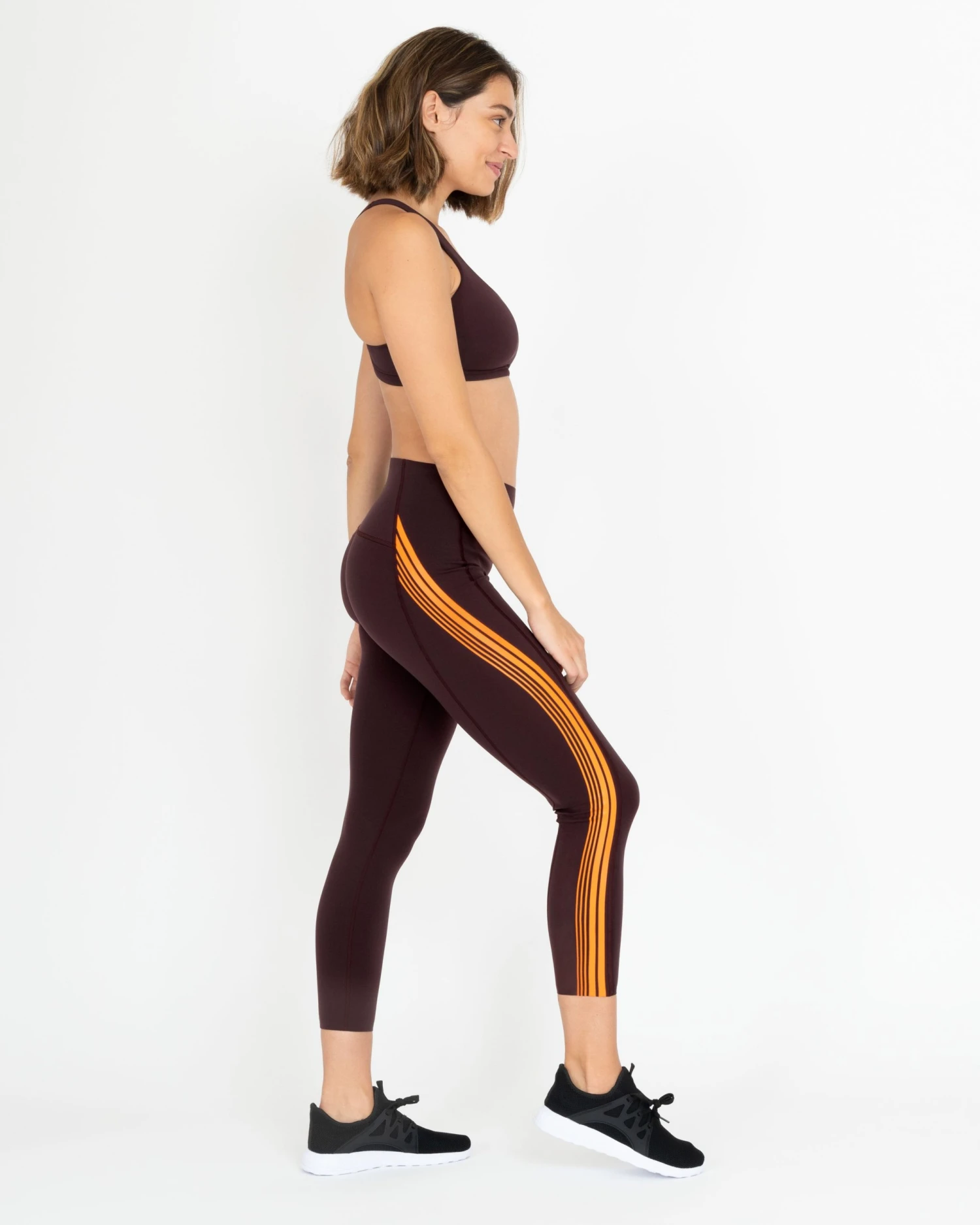 Spanx Every.Wear Contour Stripe 7/8 Leggings 9 Spanx Every.Wear Contour Stripe 7/8 Leggings