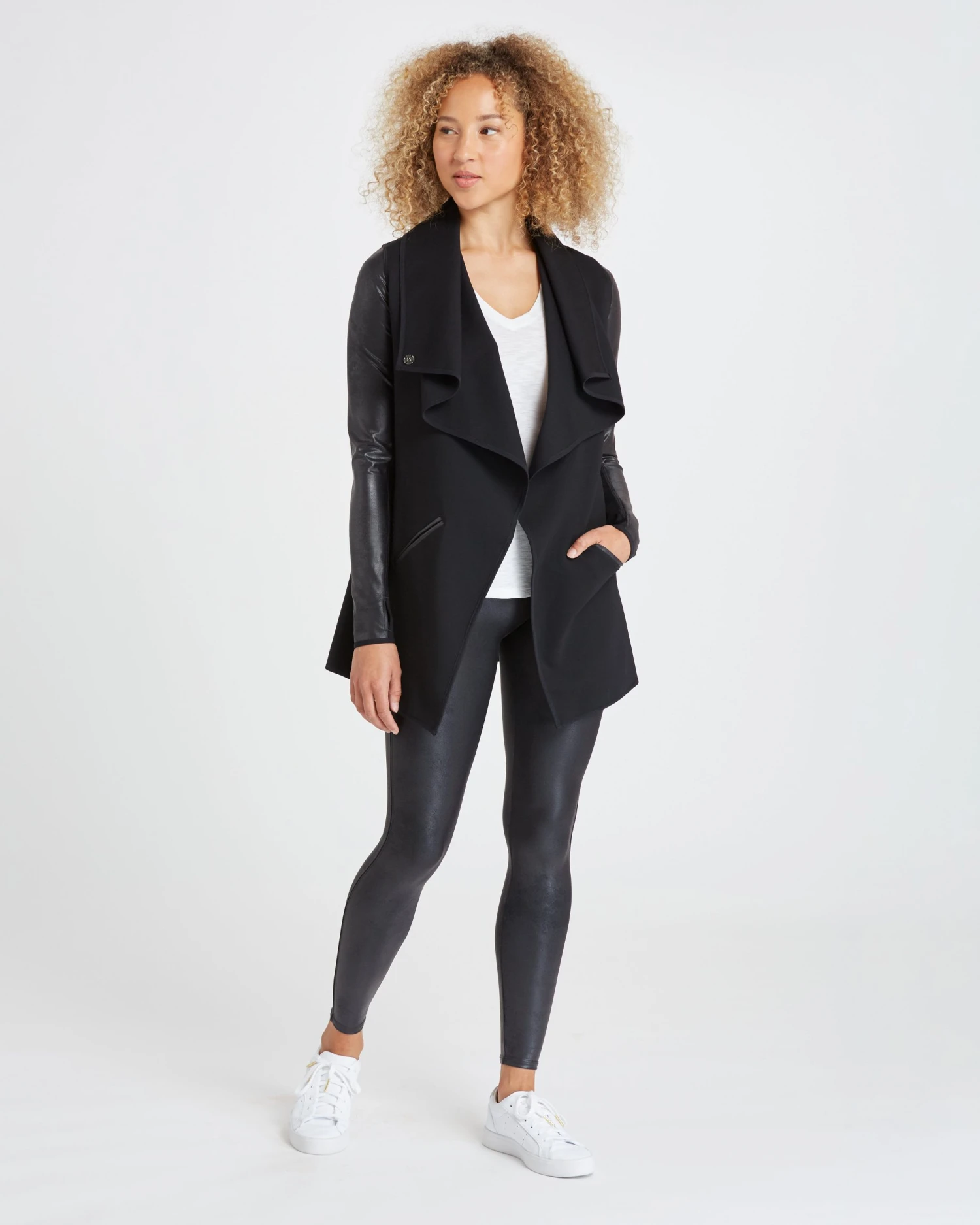 Spanx Best Sellers Drape Front Jacket 3 Spanx Best Sellers Drape Front Jacket