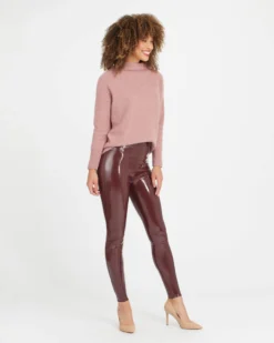Spanx Faux Patent Leather Leggings 29 Spanx Faux Patent Leather Leggings