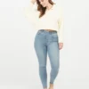 Spanx Back In Stock Ankle Skinny Jeans, Light Vintage Wash