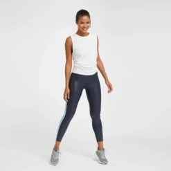 Spanx Faux Leather Track Stripe 7/8 Leggings 18 Spanx Faux Leather Track Stripe 7/8 Leggings