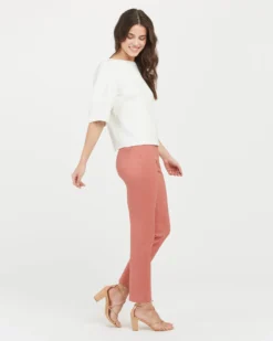 Spanx Pants On-the-Go Ankle Slim Straight Pant