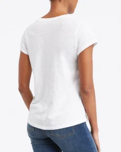Spanx The Summer Shop Pima Cotton V-Neck Tee