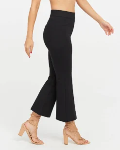 Spanx Shop All Clothing The Perfect Black Pant, Cropped Flare