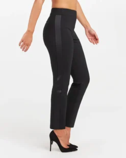 Spanx The Perfect Black Pant, Ankle Tuxedo Slim Straight