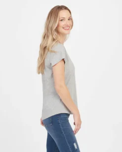 Spanx The Summer Shop Pima Cotton Crew Neck Tee