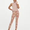 Spanx New Arrivals On-the-Go Printed Ankle Slim Straight Pant