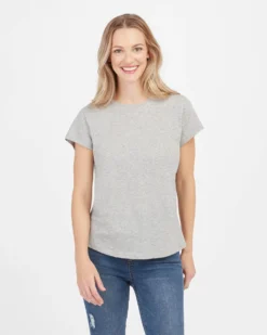 Spanx The Summer Shop Pima Cotton Crew Neck Tee