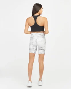Spanx Booty Boost® Active Cloudy Tie Dye Bike Short, 8