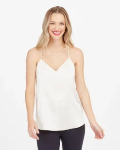 Spanx Satin V-Neck Racerback Cami