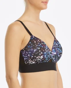 Spanx Mesh Panel Medium Impact Sports Bra The Summer Shop