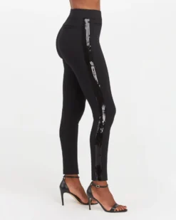 Spanx Shop All Clothing The Perfect Black Pant, Ankle Sequin Tuxedo Skinny 13 Spanx Shop All Clothing The Perfect Black Pant, Ankle Sequin Tuxedo Skinny