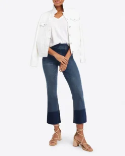 Spanx Shop All Clothing Cropped Flare Jeans