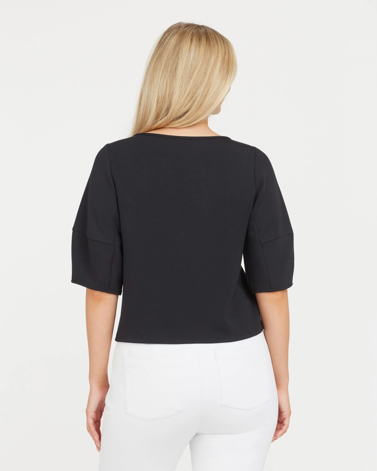 Spanx AirEssentials Puff Sleeve ‘At-the-Hip’ Top 10 Spanx AirEssentials Puff Sleeve ‘At-the-Hip’ Top