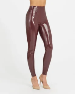 Spanx Faux Patent Leather Leggings 32 Spanx Faux Patent Leather Leggings