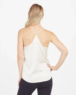 Spanx Satin V-Neck Racerback Cami