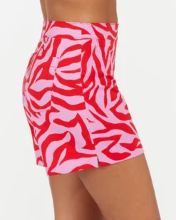 Spanx On-the-Go Printed Shorts, 6