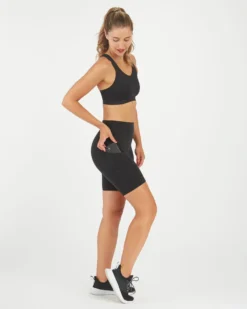 Spanx Back In Stock Every.Wear Icon Bike Short W/ Pocket, 7" 9 Spanx Back In Stock Every.Wear Icon Bike Short W/ Pocket, 7