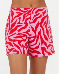 Spanx On-the-Go Printed Shorts, 6