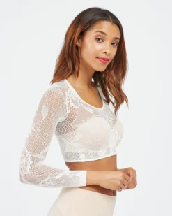 Spanx® Arm Tights™ Layering Piece, Fishnet Floral Shop All Clothing