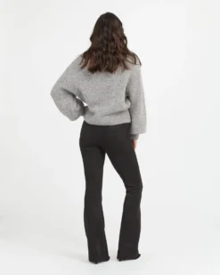 Spanx New Arrivals Faux Suede Flare Pants