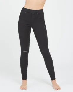 Spanx Vintage Distressed Ankle Skinny Jeans Shop All Clothing