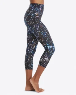 Spanx Booty Boost® Active Printed Cropped Leggings