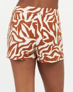 Spanx On-the-Go Printed Shorts, 4