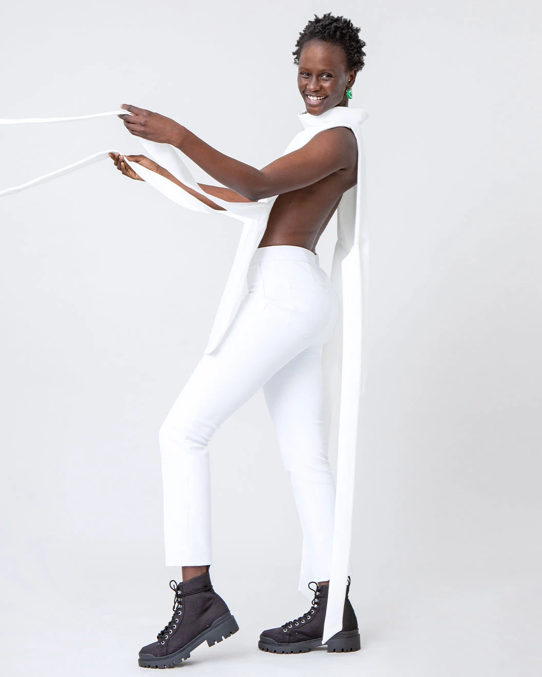 Spanx On-the-Go Ankle Slim Straight Pant With Silver Lining Technology New Arrivals 4 Spanx On-the-Go Ankle Slim Straight Pant With Silver Lining Technology New Arrivals