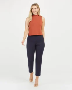 Spanx Pants On-the-Go Ankle Slim Straight Pant