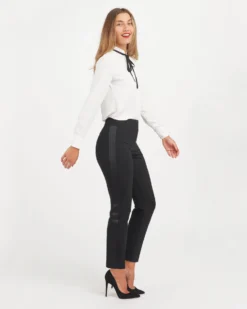 Spanx The Perfect Black Pant, Ankle Tuxedo Slim Straight